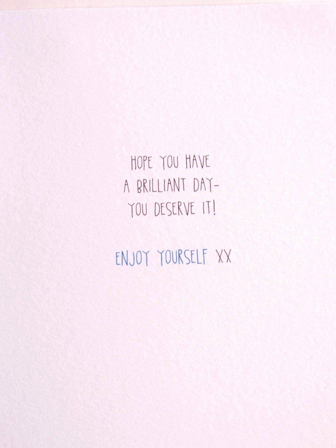 It's Father's Day Cute Puppy and Football Star Silver Foil Finish UK Greetings Card