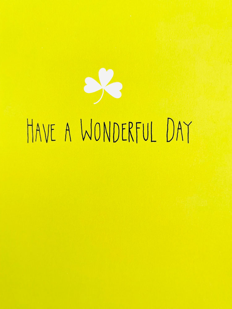 You Deserve All The Little Joys, Sweet Suprises, And Magical Moments That St. Patricks Day Can Bring Festive Card from UK Greetings