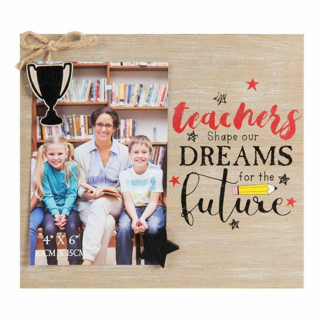 Thank You Teacher Magnetic Tabletop Frame Appreciation Gift School Nursery TA