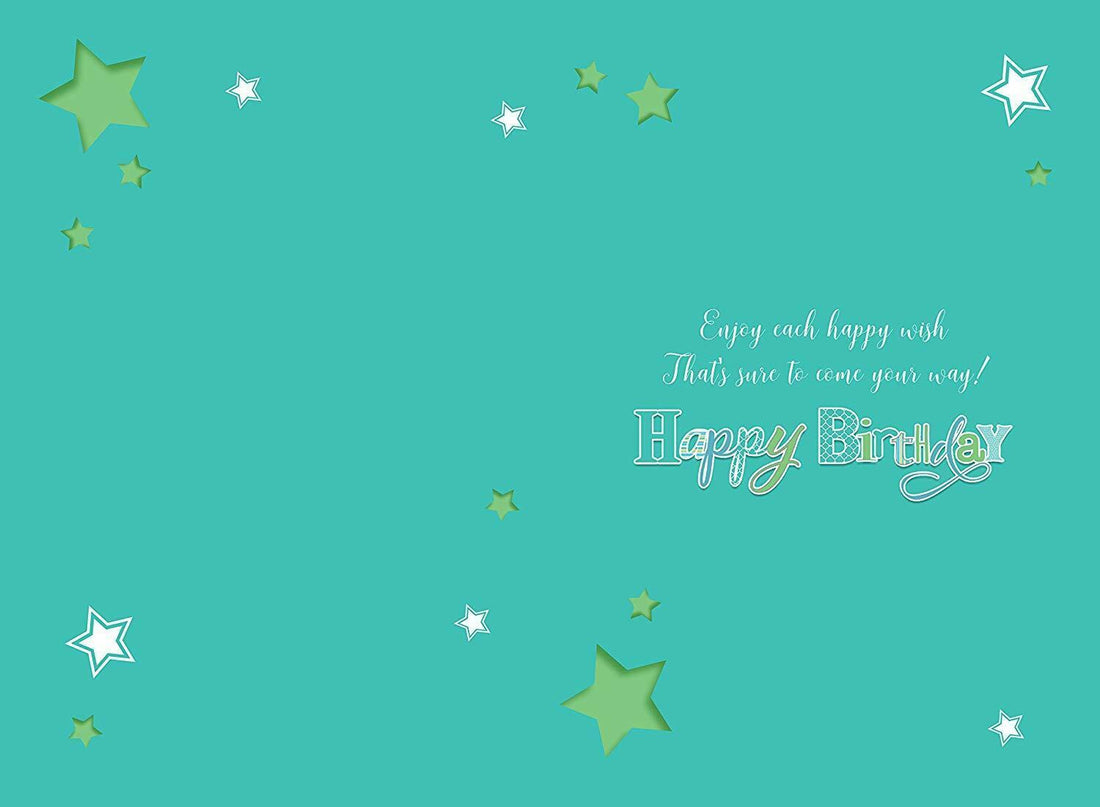 Happy Birthday Have A Totally Awesome Day Glittered Birthday Card