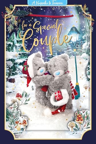 Me to You Tatty Teddy 3D Christmas Keepsake Card For A Special Couple 6x9ins - Official Collection