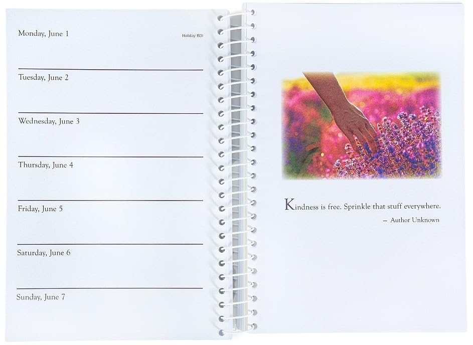 BMA 2026 Weekly Planner A5 Dairy - Inspiration for Beautiful Tomorrows and Brighter Days - A5 Spiral Bound Diary by Blue Mountain Arts Collection