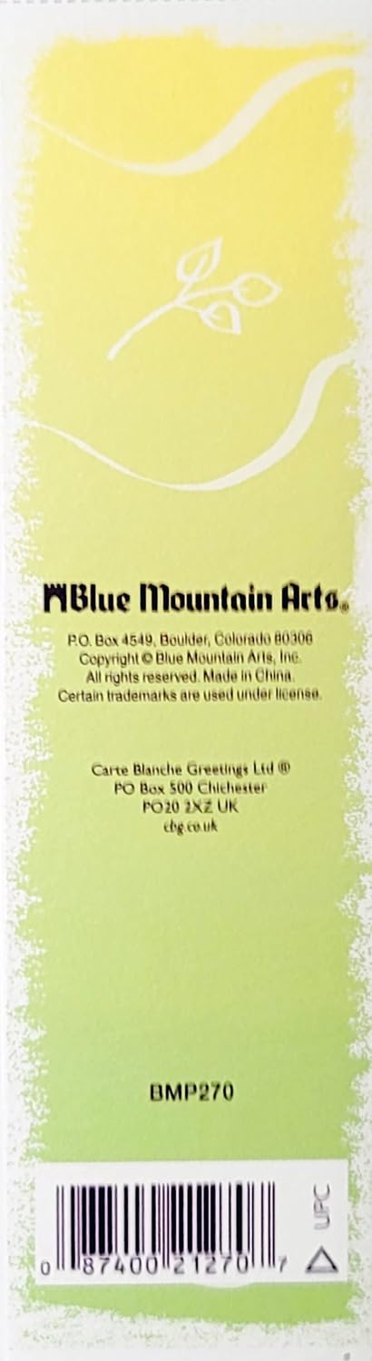 Thank You Blue Mountain Arts Bookmark - Sentimental Reading Accessory and Gift Idea for Someone Special