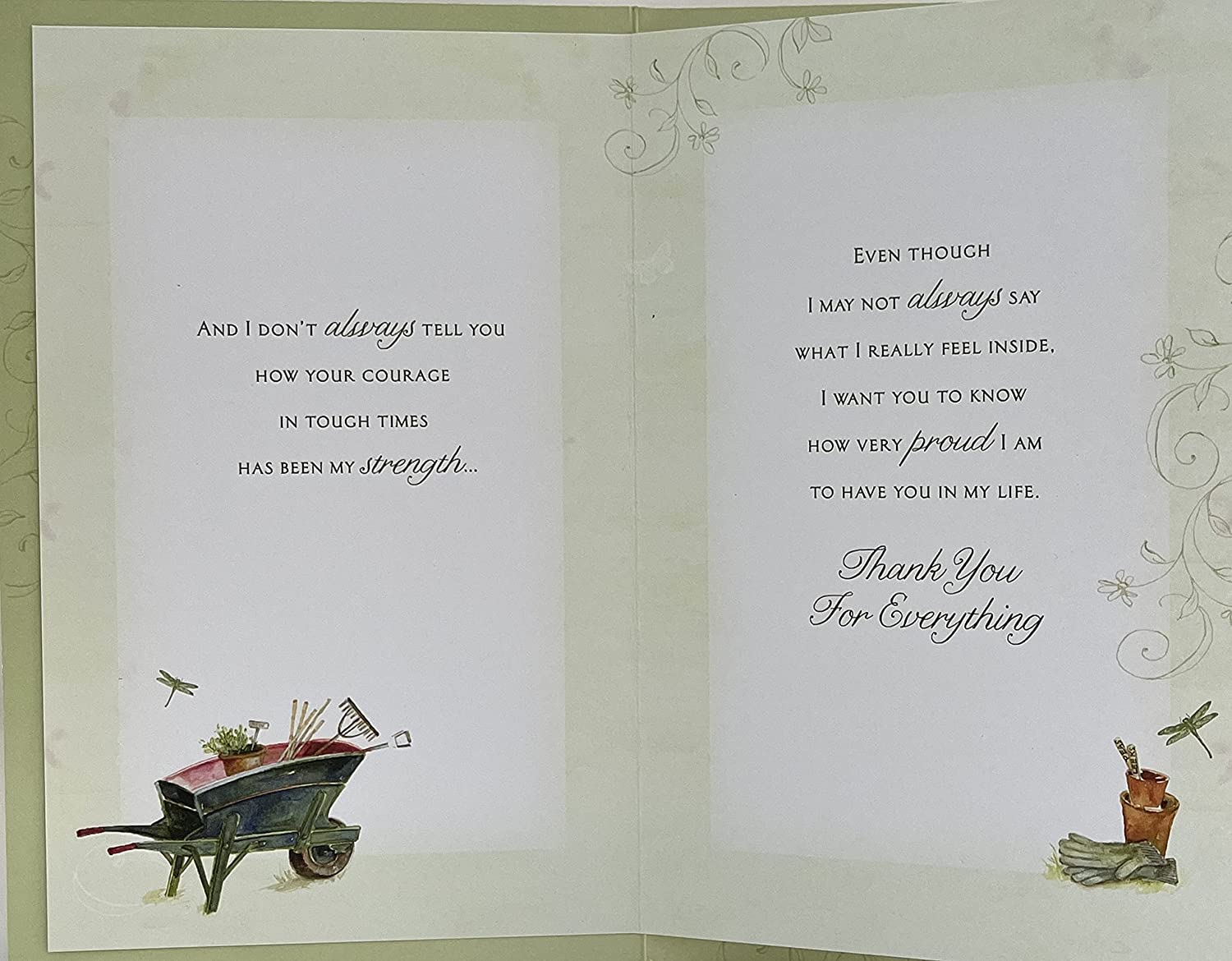 Especially for You on Father's Day Foil Finish Lovely Verse Full Colour Insert Gardening Allotment Wheelbarrow UK Greetings Card