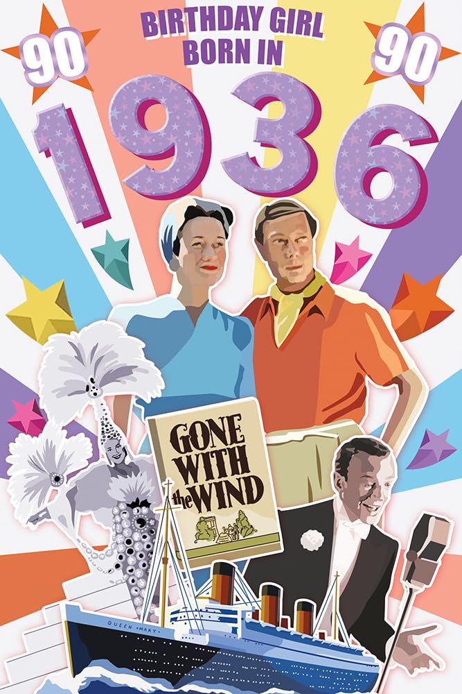 2026 Milestone Female Birthday Card - Interesting Fun Facts from Your Birth Year