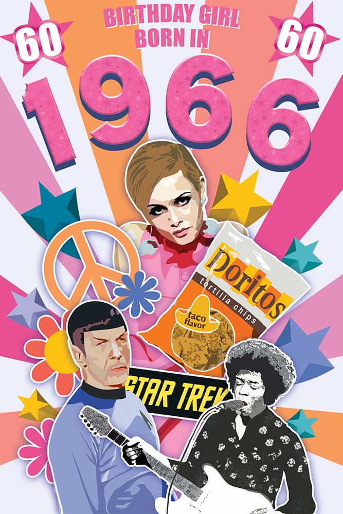 2026 Milestone Female Birthday Card - Interesting Fun Facts from Your Birth Year
