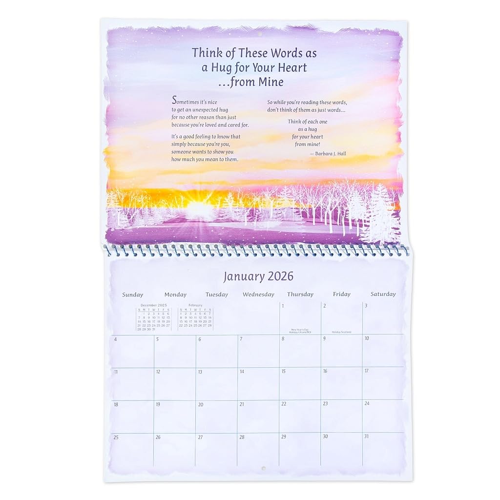 May You Always Know How Much You Are Loved 2026 Blue Mountain Arts Gift Calendar - with heartfelt Illustrations, Poetry and Sentimental Verses by Suzy Polis Schutz