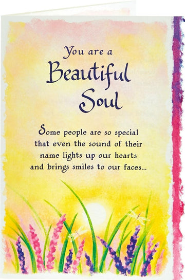 Someone Special Beautiful Soul Keepsake Greeting Card with Heartfelt Sentiments by Blue Mountain Arts