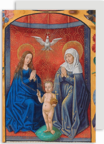 The Virgin and Child with St Anne by Fitzwilliam Museum- 10 Christmas Card Pack