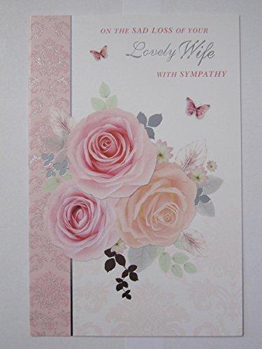 Sad Loss of Your Grandma With Sympathy Condolence Card Strength Patience - Roses