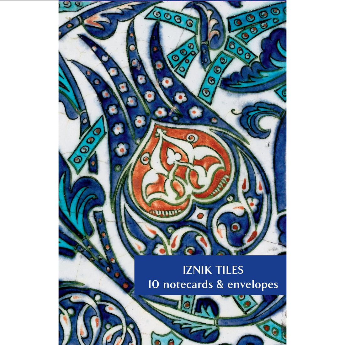 Iznik Tiles - Fitzwilliam Museum Curating Notecard Blank Pack of 10 Greeting Cards by University of Cambridge (2 Each of 5 Designs)