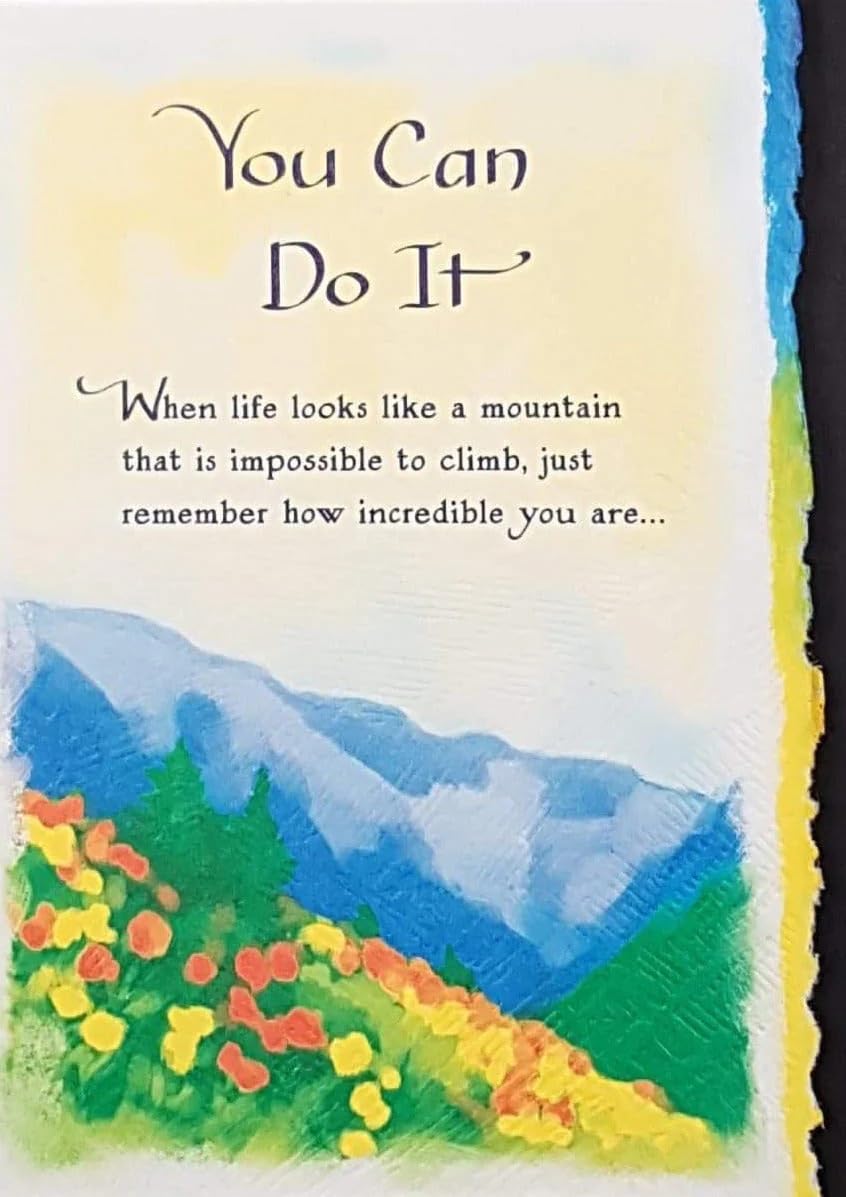 You Can Do It - Blue Mountain Arts Words of Encouragement Verses Greeting Card
