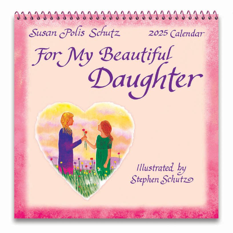 For My Beautiful Daughter - 2025 Small Wall Pastel Calendar By Blue Mountain Arts