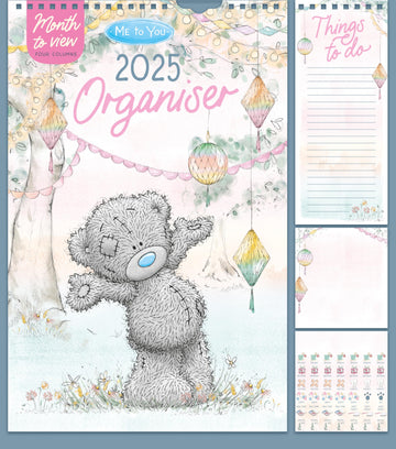 2025 Classic Me to You Tatty Teddy Large Household Planner Organiser Calendar