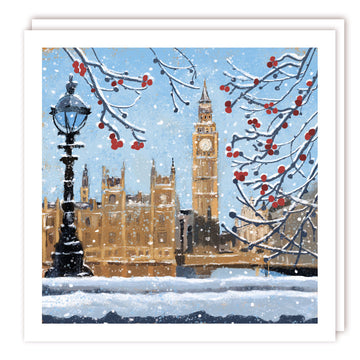 Palace of Westminster Parliament Art Charity Christmas & New Year Cards 5 Pack