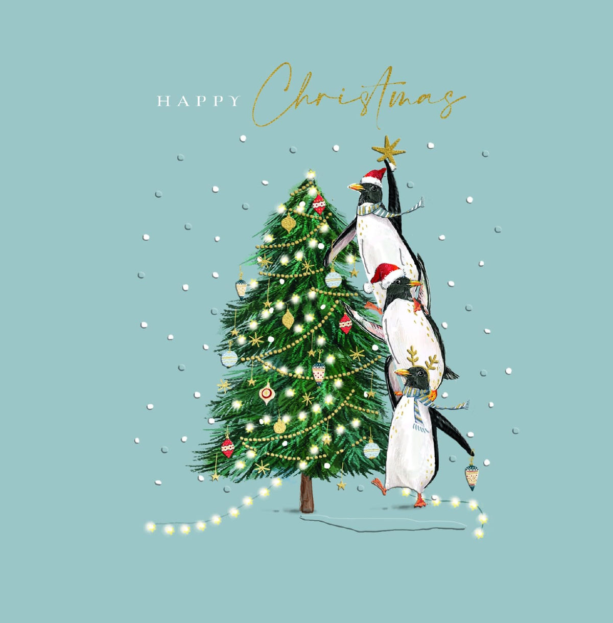 Ling Design Contemporary Art Festive Charity Christmas Cards - Pack of 6