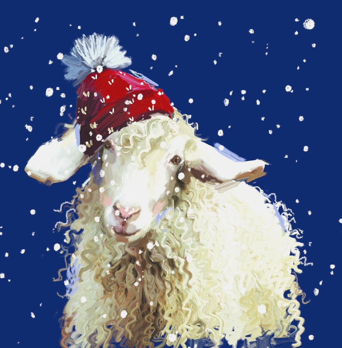 Ling Design Wildlife Charity Christmas Cards - Pack of 6 Square Xmas Cards with Envelopes - Robin, Highland Cow, Pheasant, Geese, Sheep & Dog Designs - 40p Donated to UK Charities