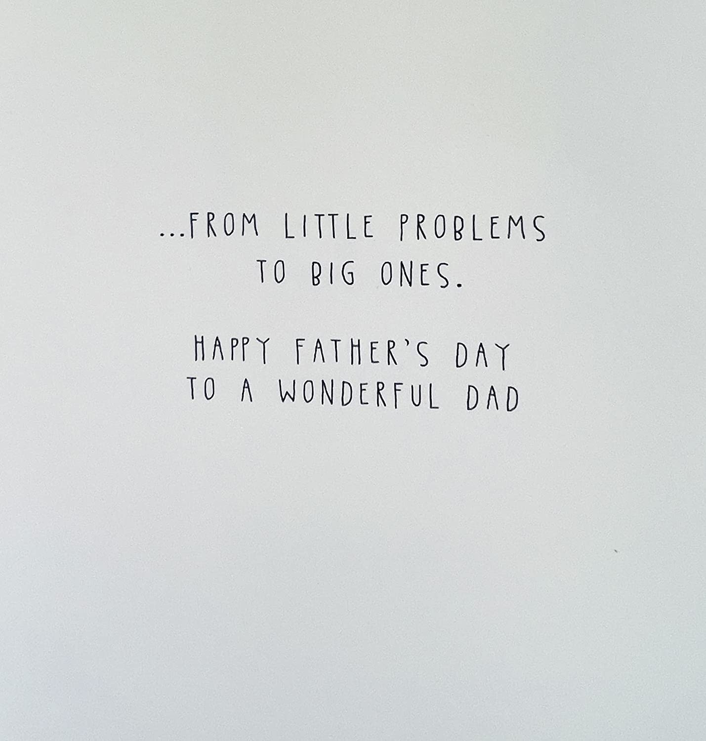 Dads Can Fix Anything Happy Father's Day Greeting Card with Textured Finish - Handy Tools Paint DIY