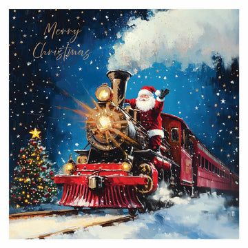 Santa Express Delivery Pack of 5 Father Christmas Charity Xmas & New Year Cards