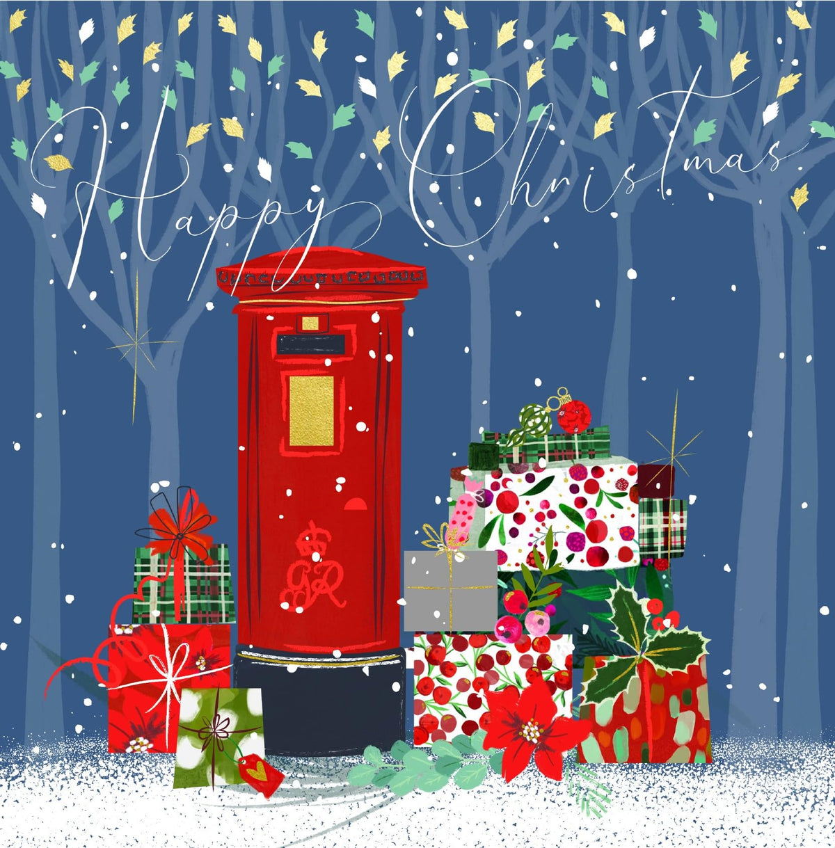 Ling Design Contemporary Art Festive Charity Christmas Cards - Pack of 6