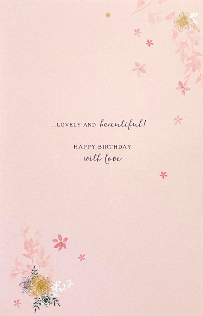 For My Niece Happy Birthday Card Lovely and Beautiful Style Pink Dress and Shoes