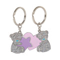 Star and Heart 2 Part Keyring Set Me to You Tatty Teddy Bear Gift