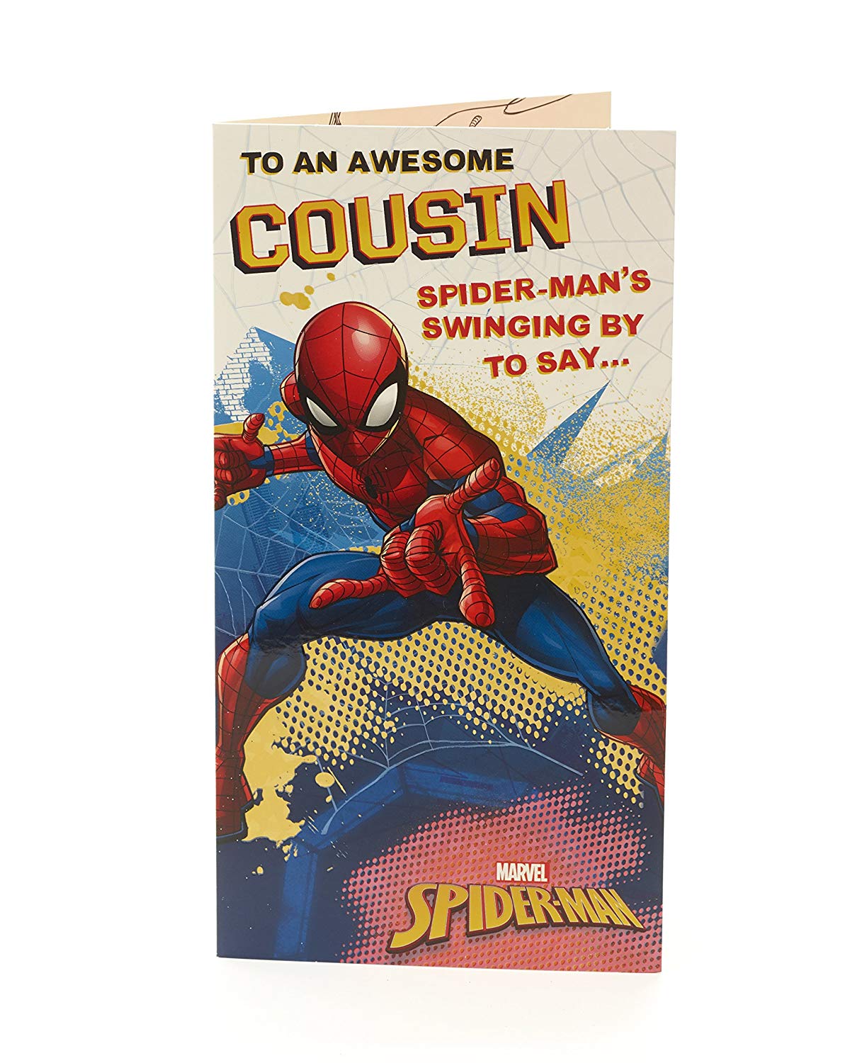 Cousin Spider-man Birthday Card