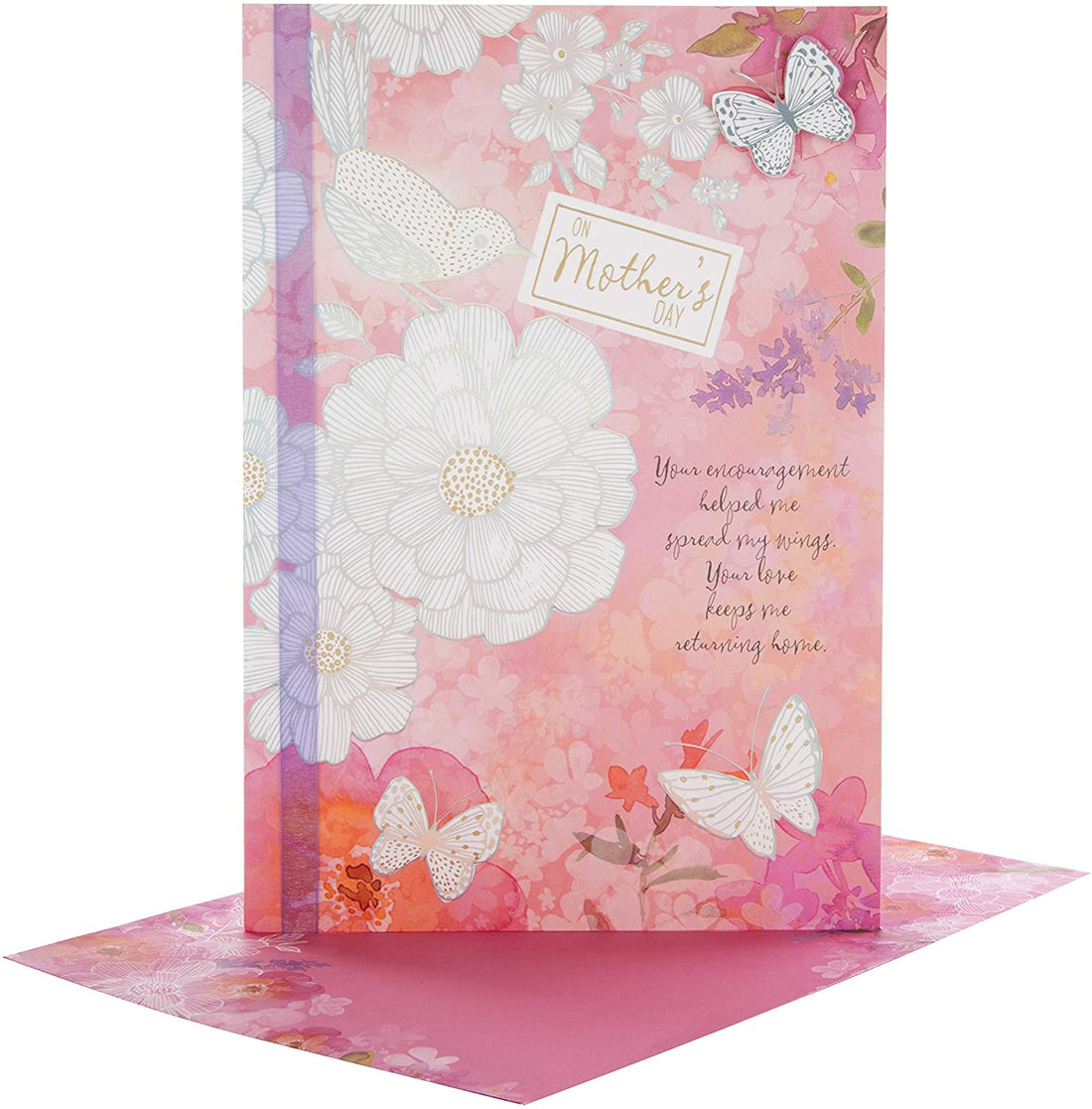 Large Luxury Mother's Day Card - Your Encouragement Helped Me - From Hallmark