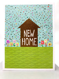 New Home House Blank Greeting Card - Emboss & Foil - Jamboree by Paper Salad (JA1874)