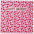 Cherries Happy Birthday Blank Greeting Card- Emboss & Foil - Jumbo Jamboree by Paper Salad (JJ1875)