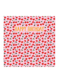 Cherries Happy Birthday Blank Greeting Card- Emboss & Foil - Jumbo Jamboree by Paper Salad (JJ1875)