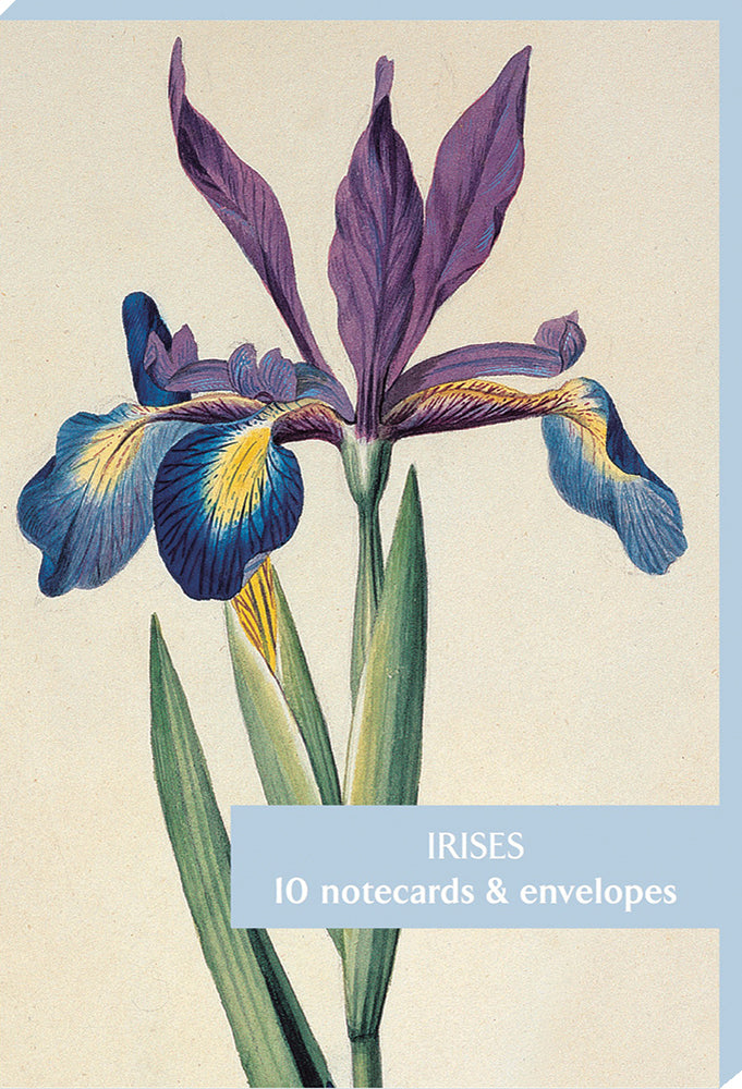 Irises Blank Notecard Pack by Fitzwilliam Museum (2 each of 5 designs)