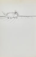 Ronald Searies Cats Blank Notecard Pack by Fitzwilliam Museum (2 each of 5 designs)