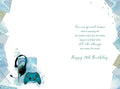 For A Special Godson 18 Today Happy 18th Birthday Teen Game Console Controller Silver Foil Greeting Card