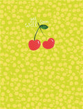 Get Well Soon Cherries Blank Greeting Card - Emboss & Foil - Pixie by Paper Salad (PX1910)