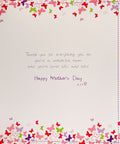 Mum from your Son Boofle Dog Mothers Day Greeting Card with Glitter Finish By UKG