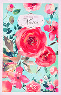 Just For You Nana Happy Mothers Day Greeting Card Red Flowers With Luxury Foil Finish By UKG