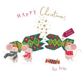 For Santa - Ling Design - Curious Inksmith - Christmas Wallet Pack of 8 Xmas Cards in 2 Designs 