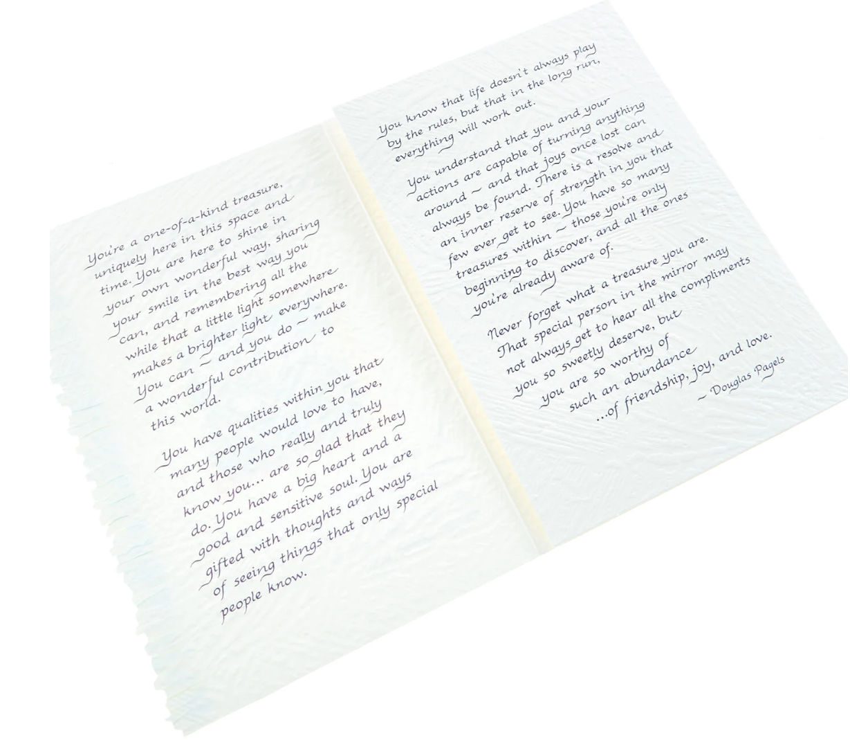 20 Beautiful Things That are True About You Sentimental Greeting Card by Blue Mountain Arts