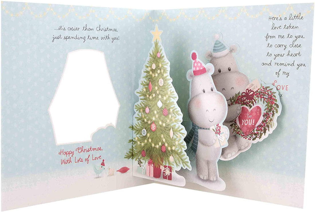 Hallmark Wonderful Wife Large Christmas Card 'Love Token'