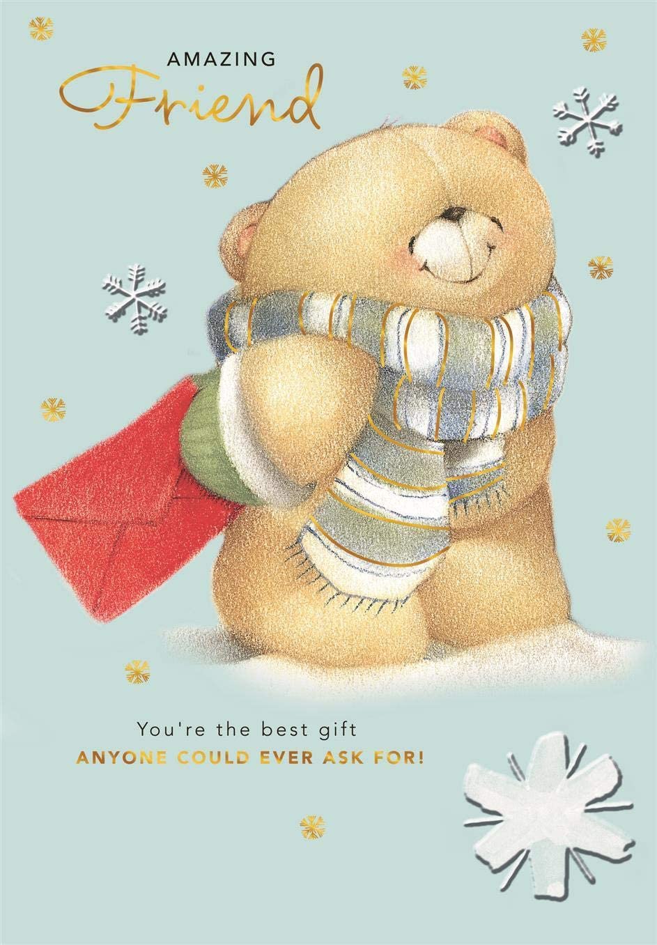 Forever Friends Amazing Friend Cosy Christmas Card