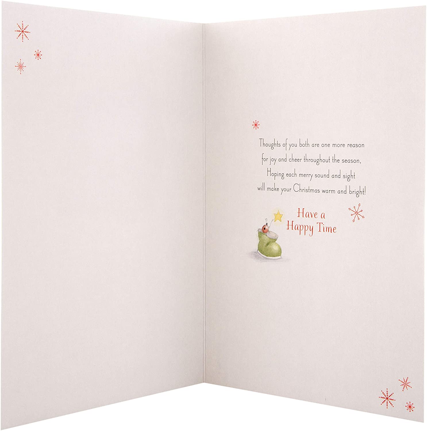 Hallmark Grandest Grandparents Medium Cosy Christmas Card 'With Love'